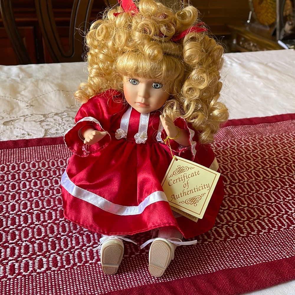 Collector’s Choice porcelain bisque musical doll